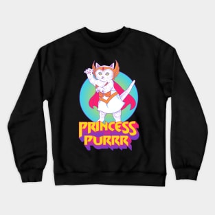 Princess of Purrr Crewneck Sweatshirt